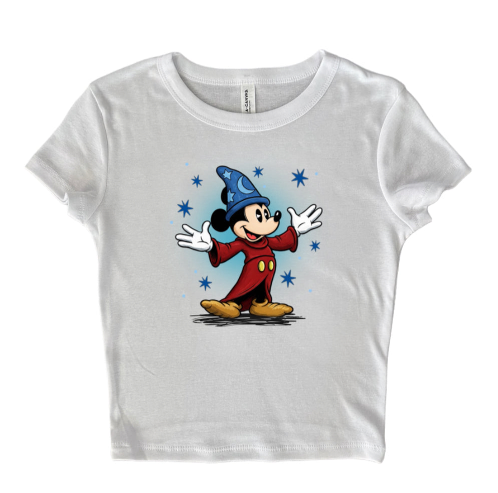 Sorcerer Baby Tee (White)