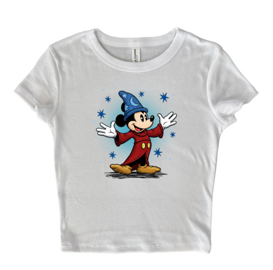 Sorcerer Baby Tee (White)